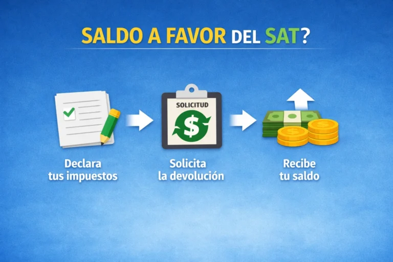 ¿Cómo saber si tengo saldo a favor en el SAT? Guía clara para consultarlo