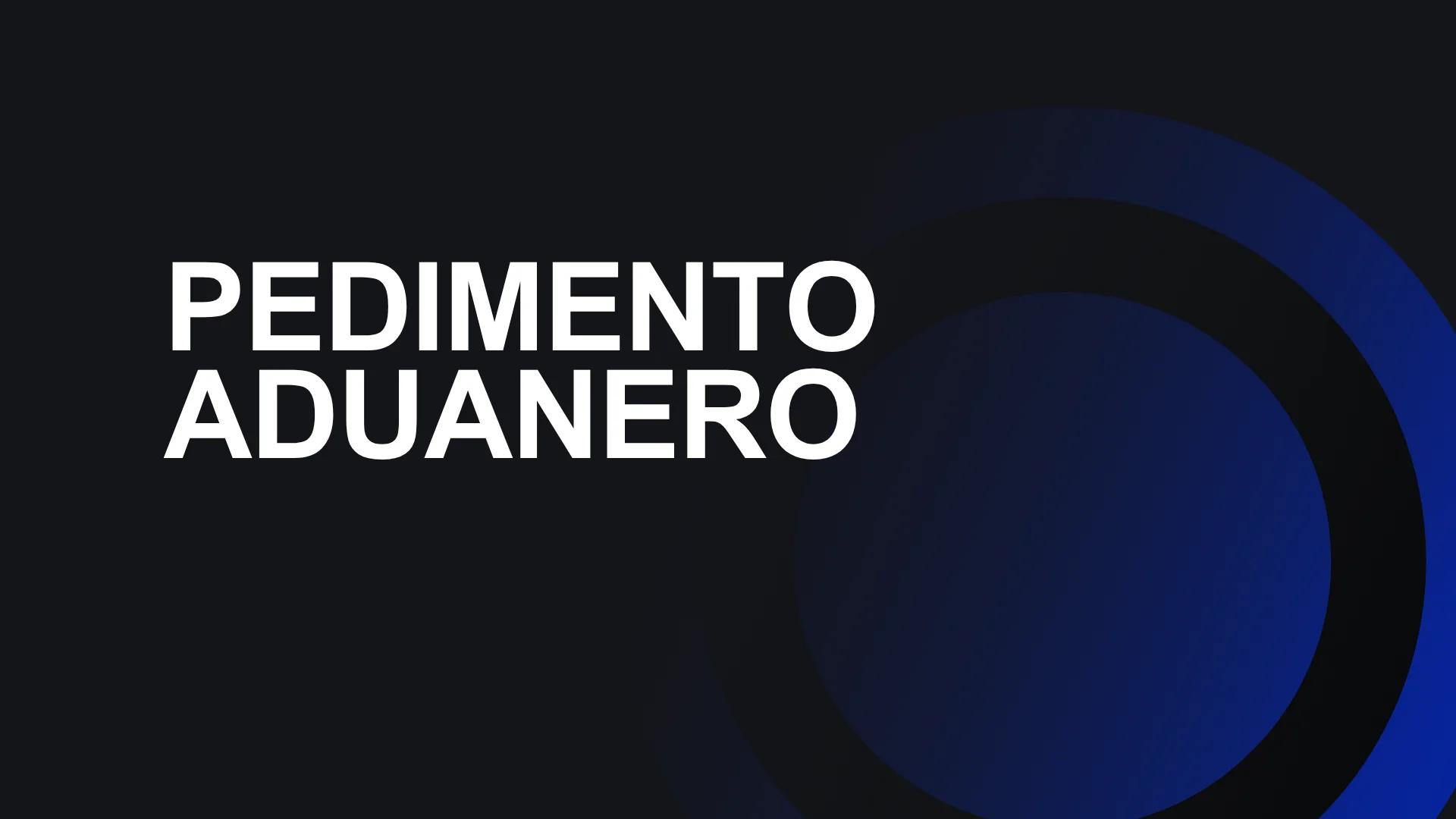 ¿Qué es un pedimento?