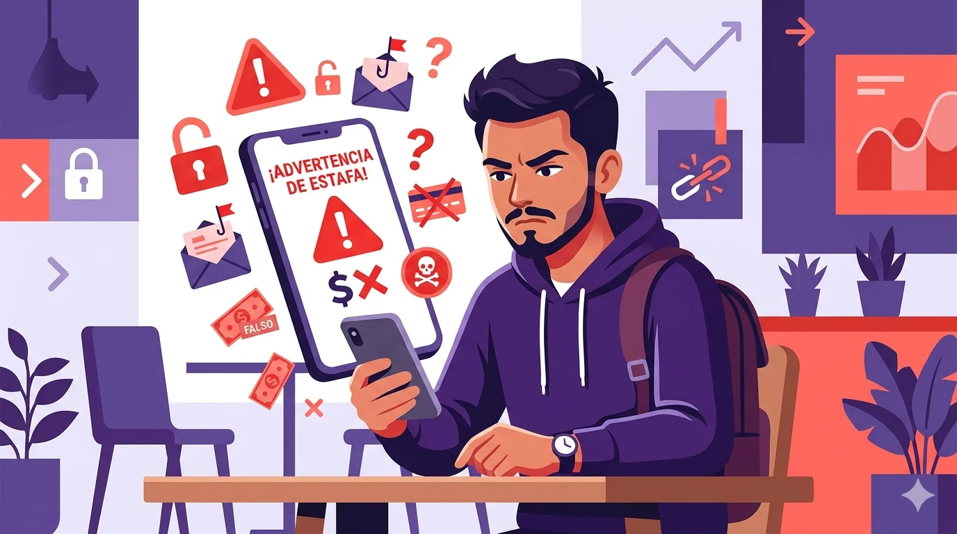 Estafas financieras en redes sociales